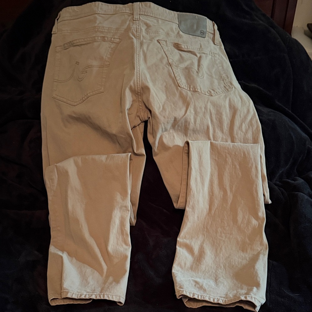 AG Adriano Goldschmied Tan Chinos